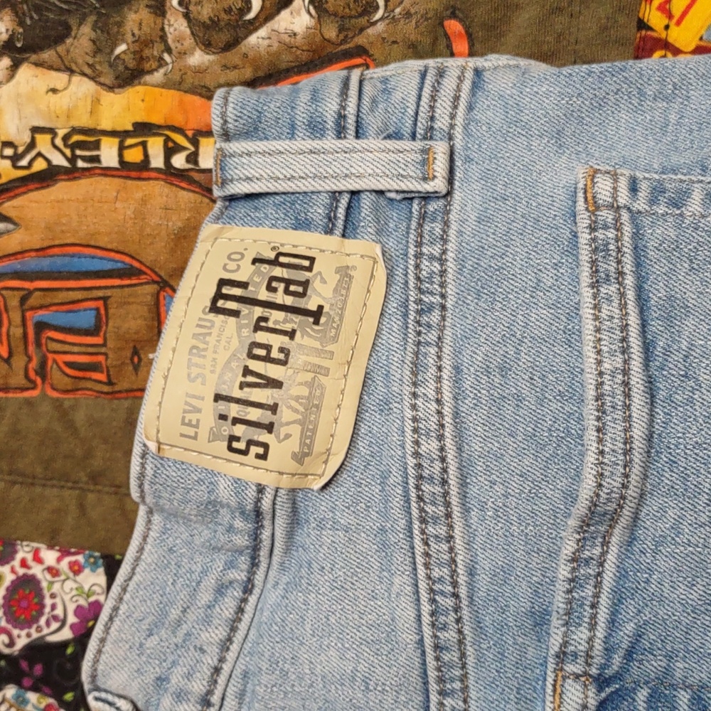 Levi's silver tab mom jeans 30 waist